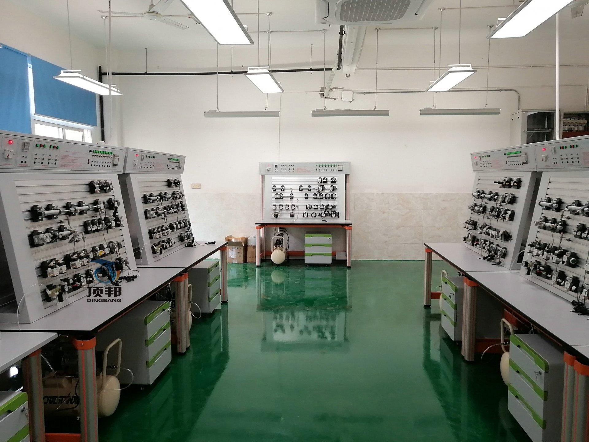 拒收处于受损状态的气动PLC控制教学